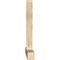 Ekena Millwork Portland Rough Sawn Timber Gable Bracket, Douglas Fir, 96"W x 36"H x 4"D x 4"F, 9/12 Pitch GBW096X36X0404POR00RDF - alternate 2